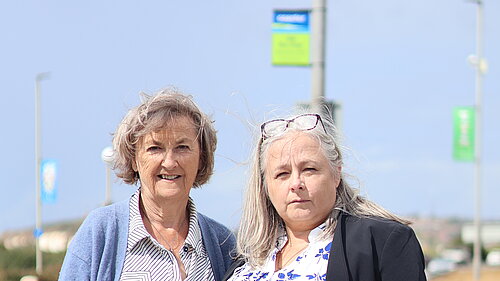  Cllrs Carolyn Lambert (L) & Lesley Boniface (R)